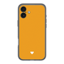 Slim Protection Premium Case［ Original - Favorite Color Heart - Orange ］