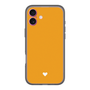 Slim Protection Premium Case［ Original - Favorite Color Heart - Orange ］