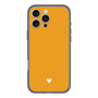 Slim Protection Premium Case［ Original - Favorite Color Heart - Orange ］