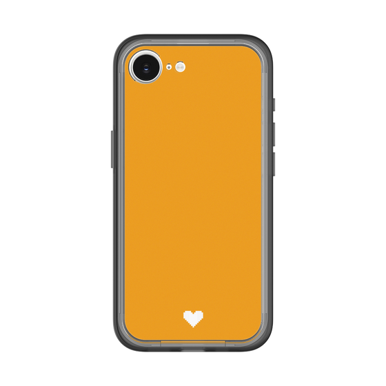 Slim Protection Premium Case［ Original - Favorite Color Heart - Orange ］