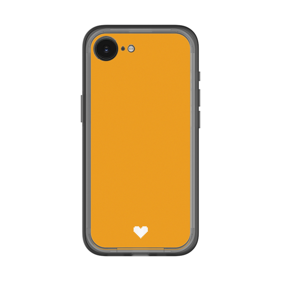 Slim Protection Premium Case［ Original - Favorite Color Heart - Orange ］