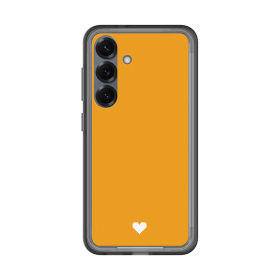 Slim Protection Premium Case［ Original - Favorite Color Heart - Orange ］