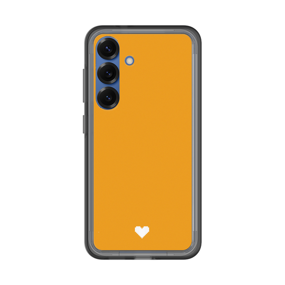 Slim Protection Premium Case［ Original - Favorite Color Heart - Orange ］