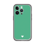 Slim Protection Premium Case［ Original - Favorite Color Heart - Green ］