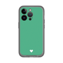 Slim Protection Premium Case［ Original - Favorite Color Heart - Green ］