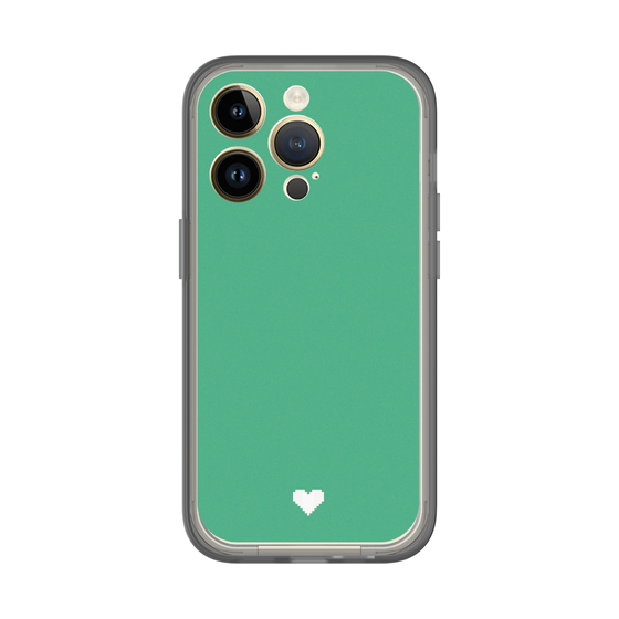 Slim Protection Premium Case［ Original - Favorite Color Heart - Green ］