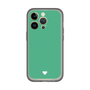 Slim Protection Premium Case［ Original - Favorite Color Heart - Green ］