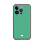 Slim Protection Premium Case［ Original - Favorite Color Heart - Green ］