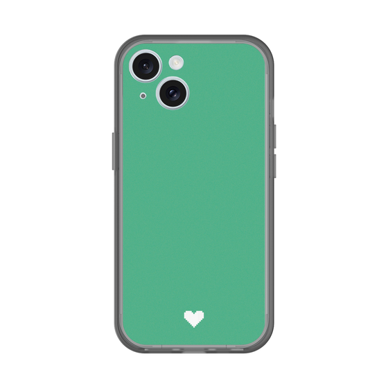 Slim Protection Premium Case［ Original - Favorite Color Heart - Green ］