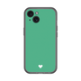 Slim Protection Premium Case［ Original - Favorite Color Heart - Green ］