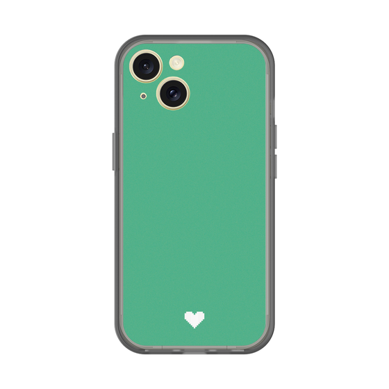 Slim Protection Premium Case［ Original - Favorite Color Heart - Green ］