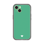 Slim Protection Premium Case［ Original - Favorite Color Heart - Green ］