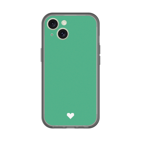 Slim Protection Premium Case［ Original - Favorite Color Heart - Green ］