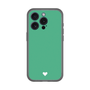 Slim Protection Premium Case［ Original - Favorite Color Heart - Green ］
