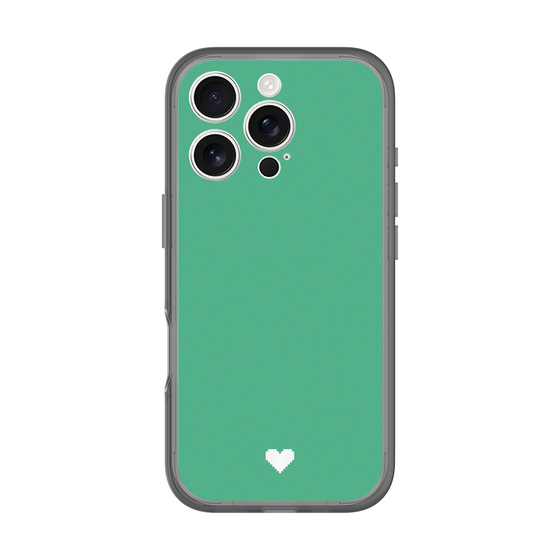Slim Protection Premium Case［ Original - Favorite Color Heart - Green ］