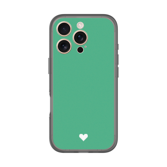 Slim Protection Premium Case［ Original - Favorite Color Heart - Green ］