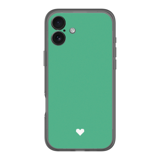 Slim Protection Premium Case［ Original - Favorite Color Heart - Green ］