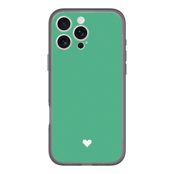 Slim Protection Premium Case［ Original - Favorite Color Heart - Green ］