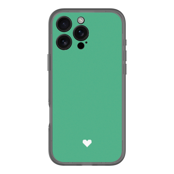 Slim Protection Premium Case［ Original - Favorite Color Heart - Green ］
