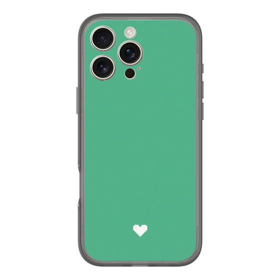 Slim Protection Premium Case［ Original - Favorite Color Heart - Green ］