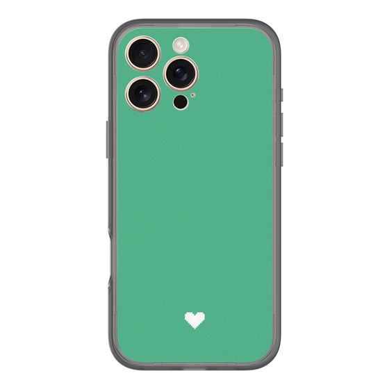Slim Protection Premium Case［ Original - Favorite Color Heart - Green ］
