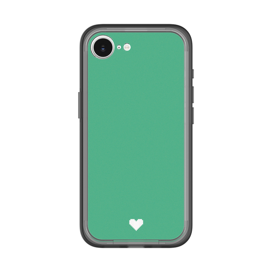 Slim Protection Premium Case［ Original - Favorite Color Heart - Green ］