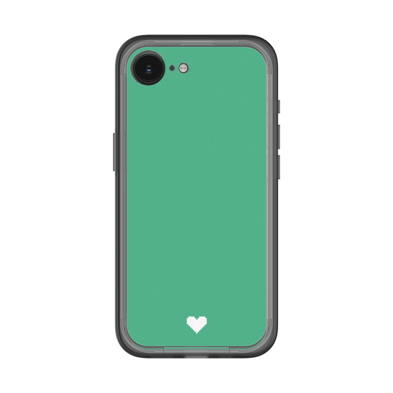Slim Protection Premium Case［ Original - Favorite Color Heart - Green ］