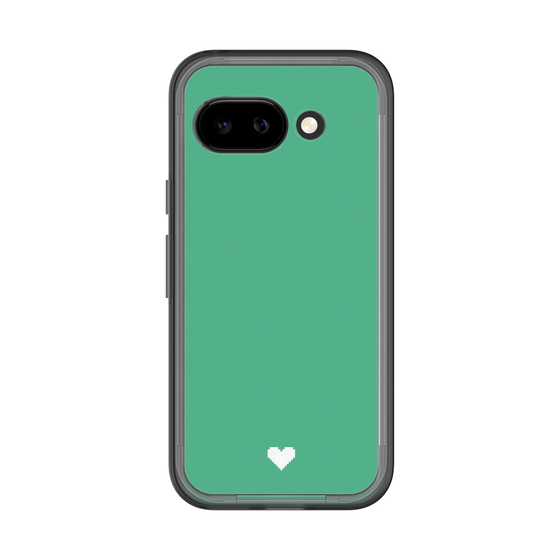 Slim Protection Premium Case［ Original - Favorite Color Heart - Green ］