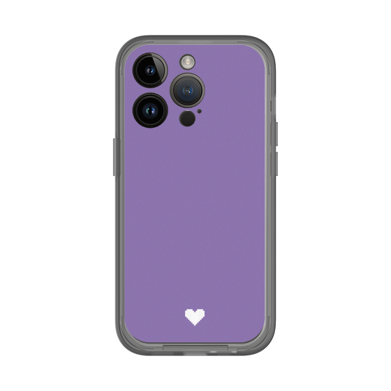 Slim Protection Premium Case［ Original - Favorite Color Heart - Purple ］