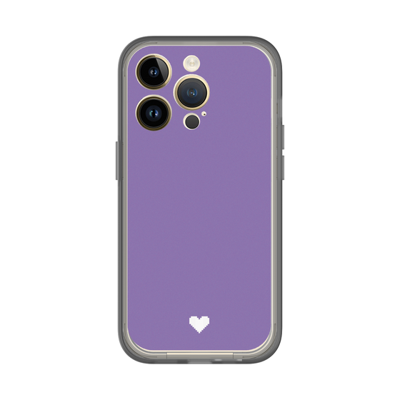 Slim Protection Premium Case［ Original - Favorite Color Heart - Purple ］