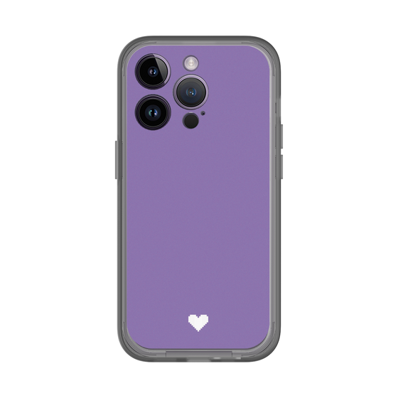 Slim Protection Premium Case［ Original - Favorite Color Heart - Purple ］