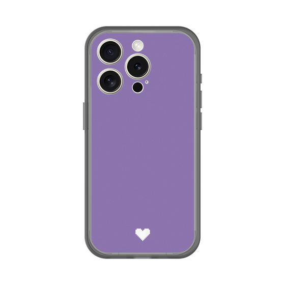 Slim Protection Premium Case［ Original - Favorite Color Heart - Purple ］