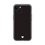 Slim Protection Premium Case［ Original - Favorite Color Heart - Black ］