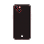 Slim Protection Premium Case［ Original - Favorite Color Heart - Black ］
