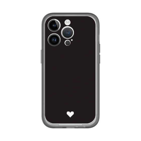 Slim Protection Premium Case［ Original - Favorite Color Heart - Black ］