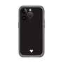 Slim Protection Premium Case［ Original - Favorite Color Heart - Black ］