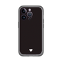 Slim Protection Premium Case［ Original - Favorite Color Heart - Black ］