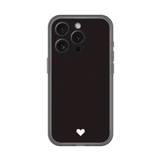 Slim Protection Premium Case［ Original - Favorite Color Heart - Black ］