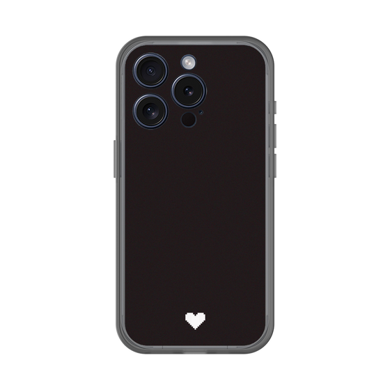 Slim Protection Premium Case［ Original - Favorite Color Heart - Black ］
