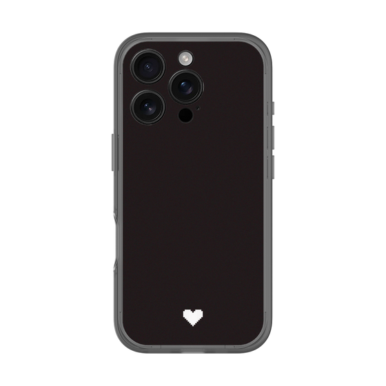 Slim Protection Premium Case［ Original - Favorite Color Heart - Black ］