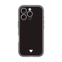 Slim Protection Premium Case［ Original - Favorite Color Heart - Black ］