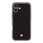 Slim Protection Premium Case［ Original - Favorite Color Heart - Black ］