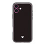 Slim Protection Premium Case［ Original - Favorite Color Heart - Black ］
