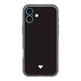 Slim Protection Premium Case［ Original - Favorite Color Heart - Black ］