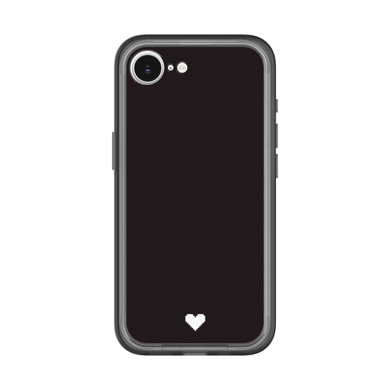 Slim Protection Premium Case［ Original - Favorite Color Heart - Black ］