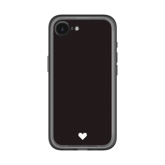 Slim Protection Premium Case［ Original - Favorite Color Heart - Black ］