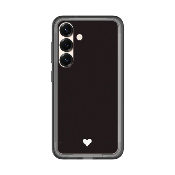 Slim Protection Premium Case［ Original - Favorite Color Heart - Black ］