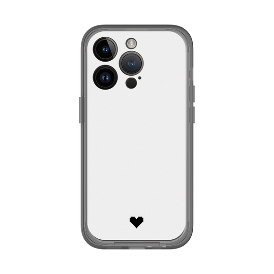 Slim Protection Premium Case［ Original - Favorite Color Heart - White ］