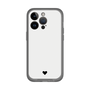 Slim Protection Premium Case［ Original - Favorite Color Heart - White ］
