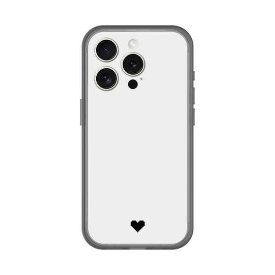 Slim Protection Premium Case［ Original - Favorite Color Heart - White ］